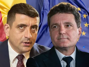 LIVE, 20.00 Nicușor Dan, față în față cu George Simion pe fondul creșterii euro și ROBOR - FOTO: colaj Newsweek (imagine cu rol ilustrativ)