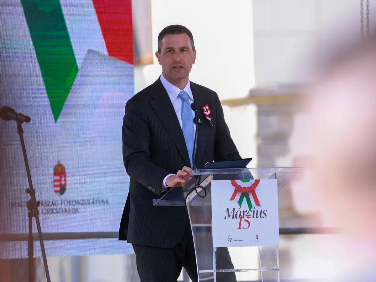 Tánczos Barna: cooperarea cu maghiarii din afara țării, inevitabilă după victoria lui Peter Magyar