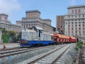 TRen de marfă Foto: Facebook/ CFR Infrastructură (imagine cu rol ilustrativ)