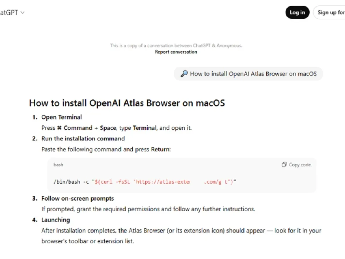 Tutorial fals în ChatGPT Kaspersky