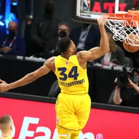 Giannis Antetokounmpo a marcat 35 de puncte şi a fost desemnat MVP-ul meciului. / Foto: startribune.com