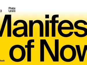 Poster Manifest of Now - Foto: Romanian Creative Week