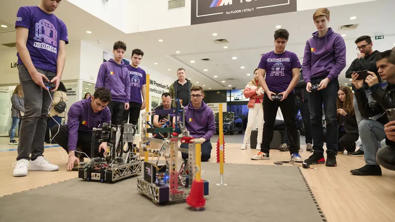 Robotul Ro2D2 - Foto: Radu Chindriș