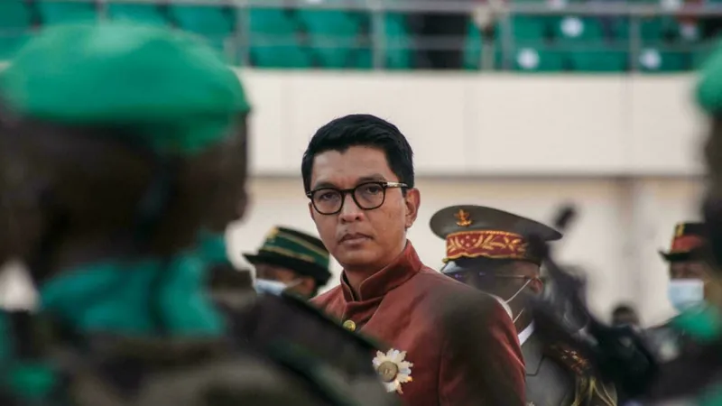 Președintele Madagascarului, Andry Rajoelina/Foto: afp