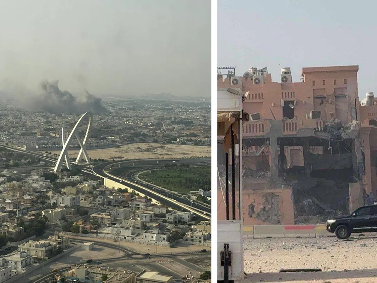 Israelul bombardează Capitala Qatarului - Foto: X/ @ashoswai