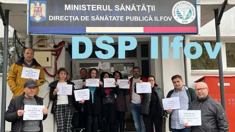 Angajații din Direcțiile de Sănătate Publică vor mai mulți bani Foto: Facebook/ Sindicatul Național ”Forța Legii” - rol ilustrativ
