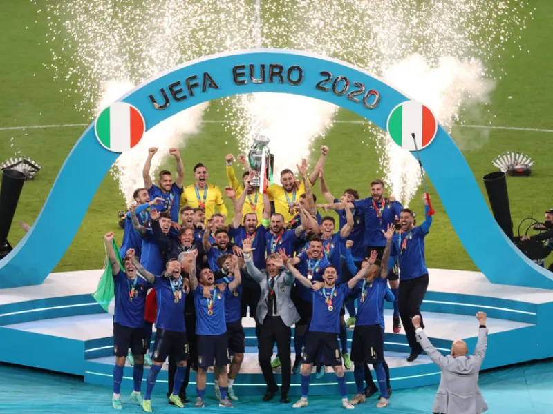 Italia a câștigat EURO 2020 la loviturile de departajare. Foto Getty Images