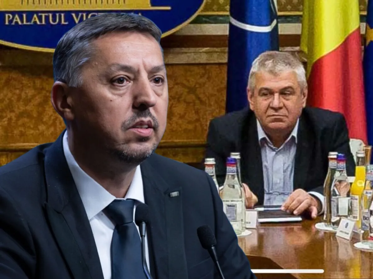 Ministrul daniel David și contabilul șef de la Ministerul Educației - Foto: Gov.ro