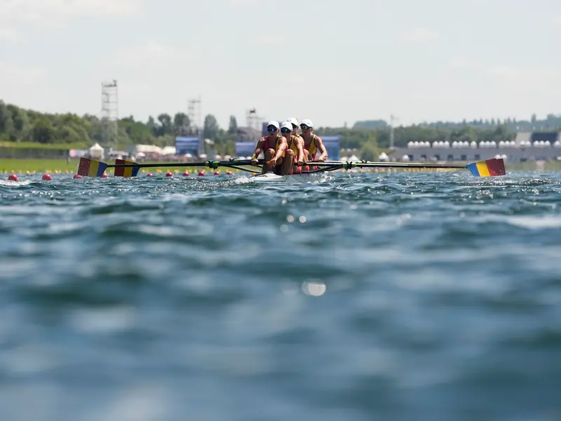 Echipajul României de patru rame feminin s-a clasat pe locul 4 în finală - Foto: Profimediaimages.ro