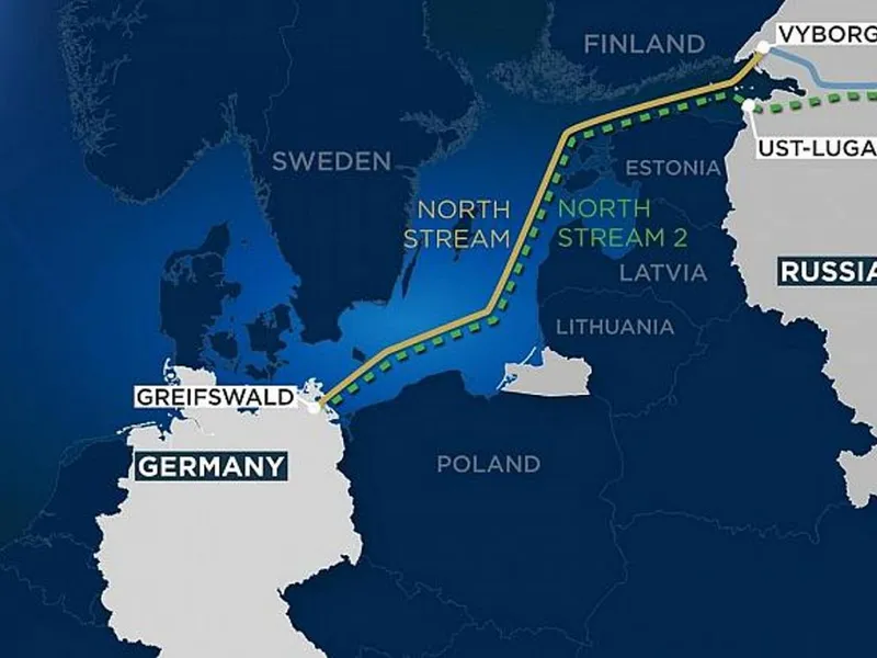 Avertisment SUA: Dacă Rusia invadează Ucraina, proiectul Nord Stream 2 nu va merge mai departe/FOTO: Euronews.com