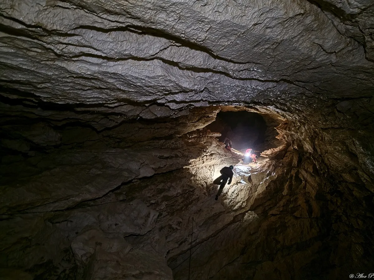 Aven Piatra Craiului - Foto: Clubul de Speologie Silex Brasov