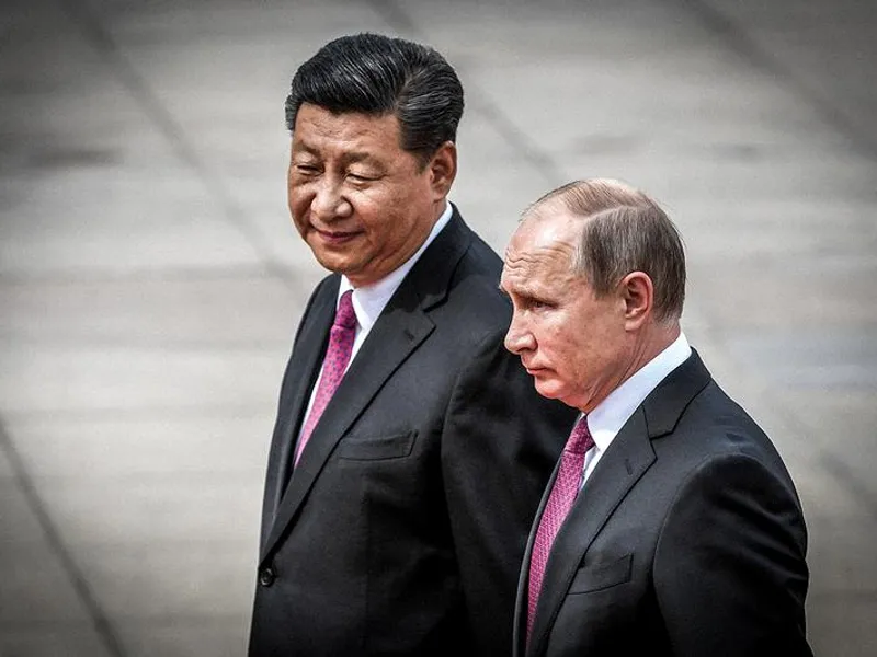 Xi Jinping stă la pândă. Siberia lui Vladimir Putin este foarte apetisantă- Foto: Newsweek