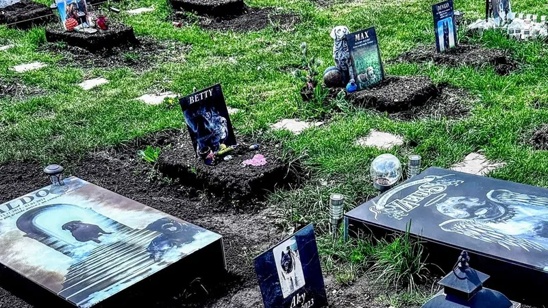 Cât costă să-ți îngropi câinele sau pisica într-un cimitir de animale - Foto; Facebook/Cimitirul Animalelor de Companie Brasov