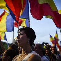 Jandarmeriţă,lovită în cap cu o talangă, la un protest spontan din Capitală.Cum s-a întâmplat atacul - Foto: Profimedia(imagine cu rol ilustrativ)