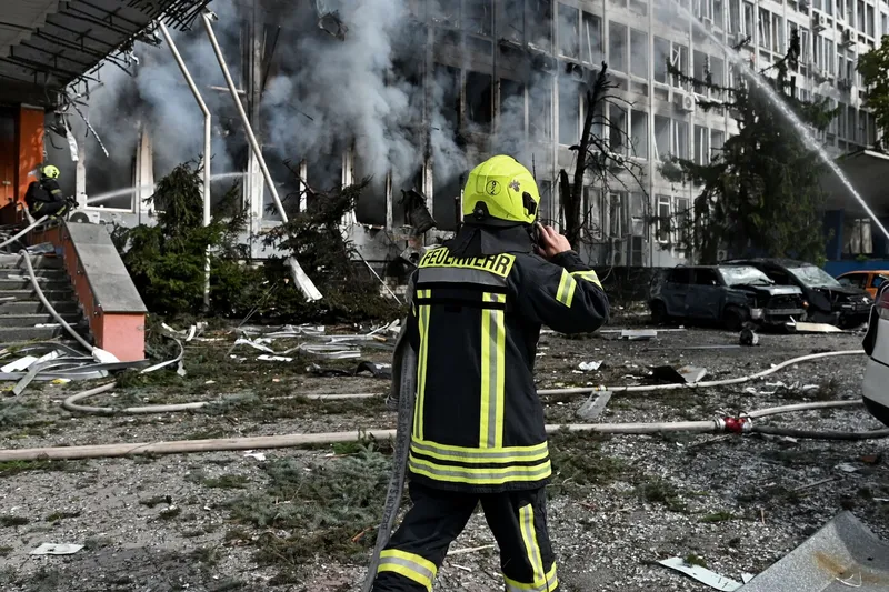 Kiev a fost lovit de cinci rachete balistice -  Foto: Profimedia Images (imagine cu  rol ilustrativ)