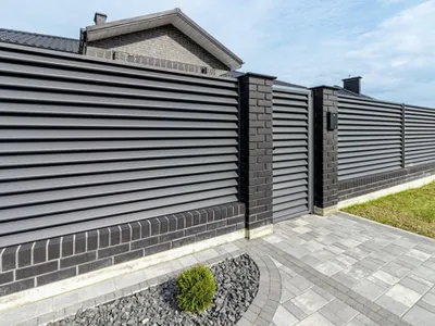Gardurile metalice de la Bilka:rezistență,design modern și siguranță pentru orice tip de proprietate - Foto: Bilka