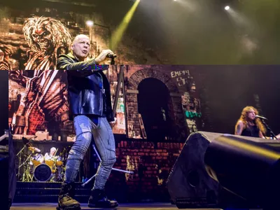 Iron Maiden în concert Foto: profimediaimages.ro