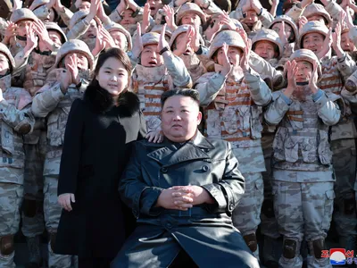 Kim Jong-un și-a scos „mult iubita fiică” în lume/Foto: Profimedia Images