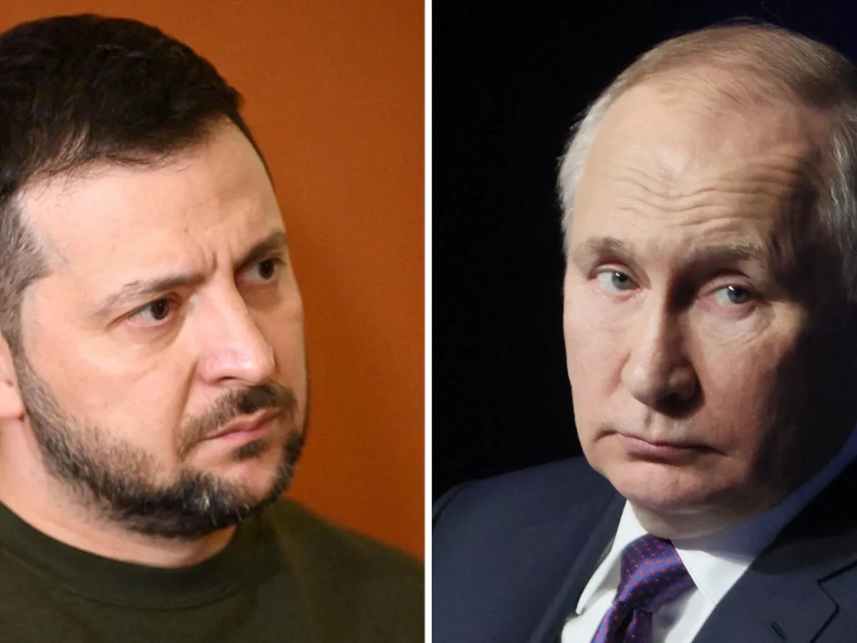 Zelenski Putin Foto: AFP