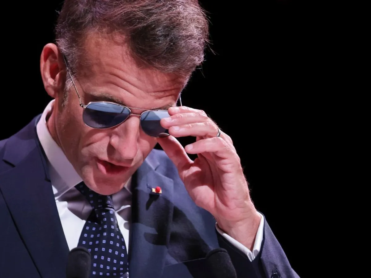 Preşedintele Franţei, Emmanuel Macron - Foto: Profimedia Images