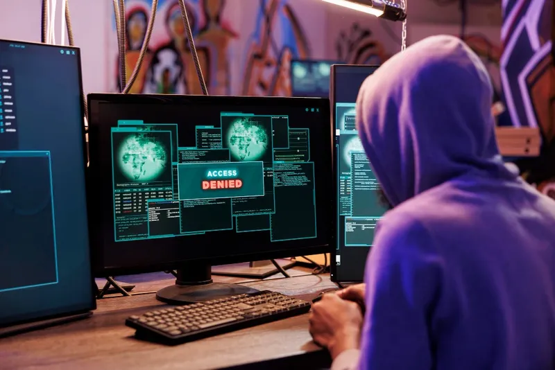 Hacker în fața unui calculator - Foto: Freepik (rol ilustrativ)