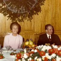 Familia Ceausescu petrecea în stil capitalist de Crăciun - Foto: Fototeca online a comunismului românesc