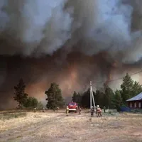 Incendiile masive din Siberia pun în pericol populația. Fumul a ajuns până în Kazahstan. / Foto: theguardian.com