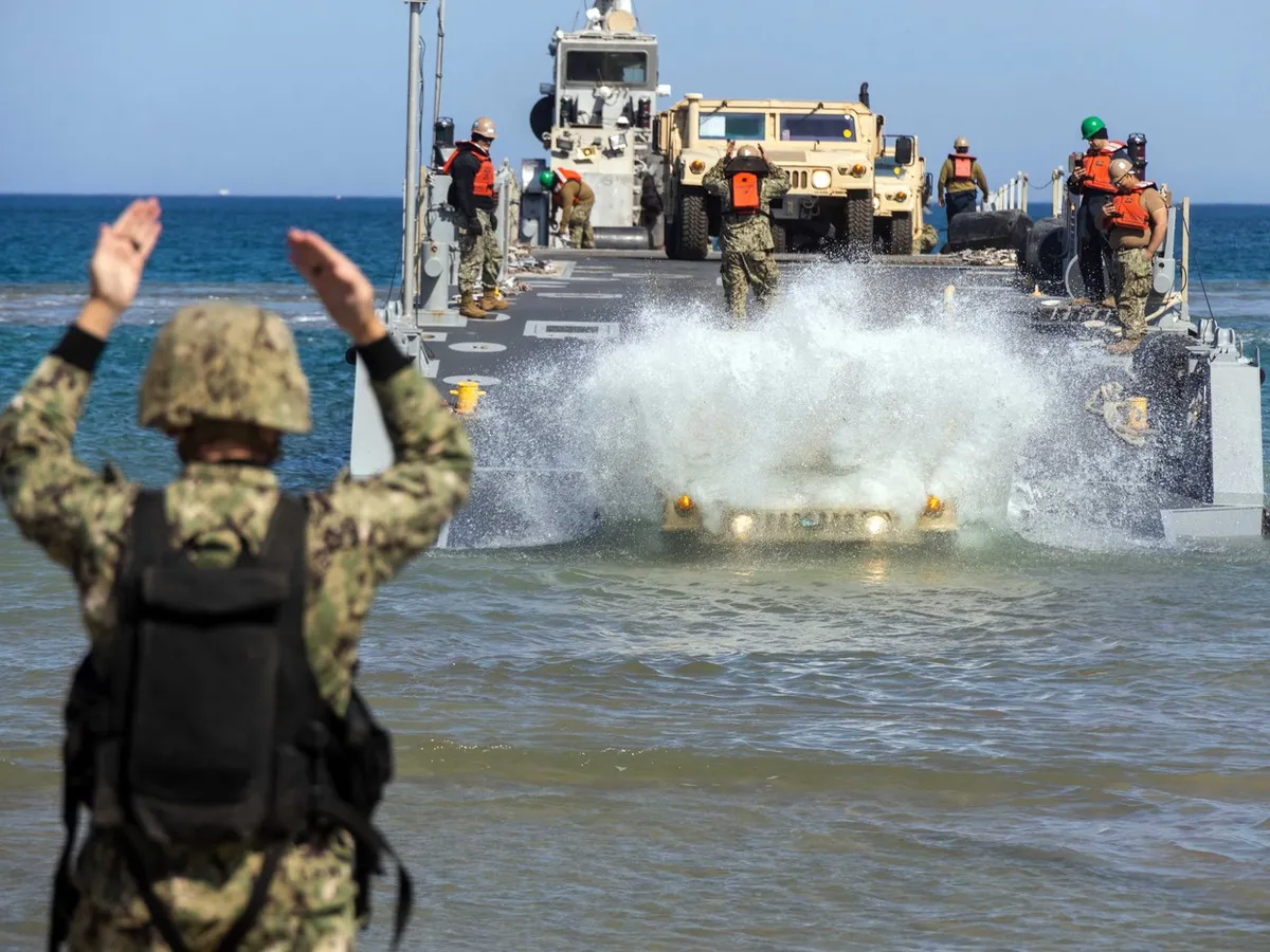 Unitate de debarcare a pușcașilor marini ai SUA - Foto: Profimedia Images (imagine cu rol ilustrativ)