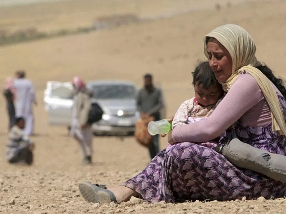 Mii de femei yazidite din Irak, sclave sexuale pentru jihadiști. / Foto: Twitter, FreeYezidiFoundation