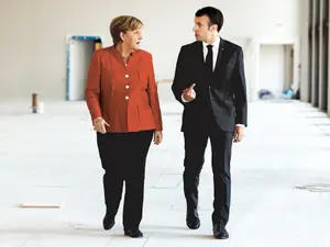 Kurz vrea să le ia fața lui Merkel și Macron. Foto Getty Images