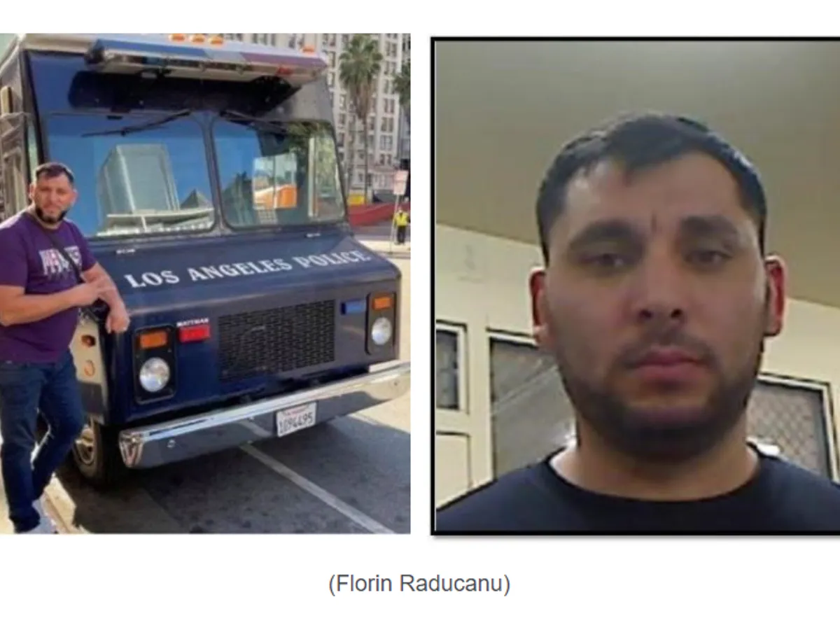 Pe capul lui Florin Trandafir a fost pusă o recompensă de 1 milion de euro de către poliția americană Foto: anaheimpd.org