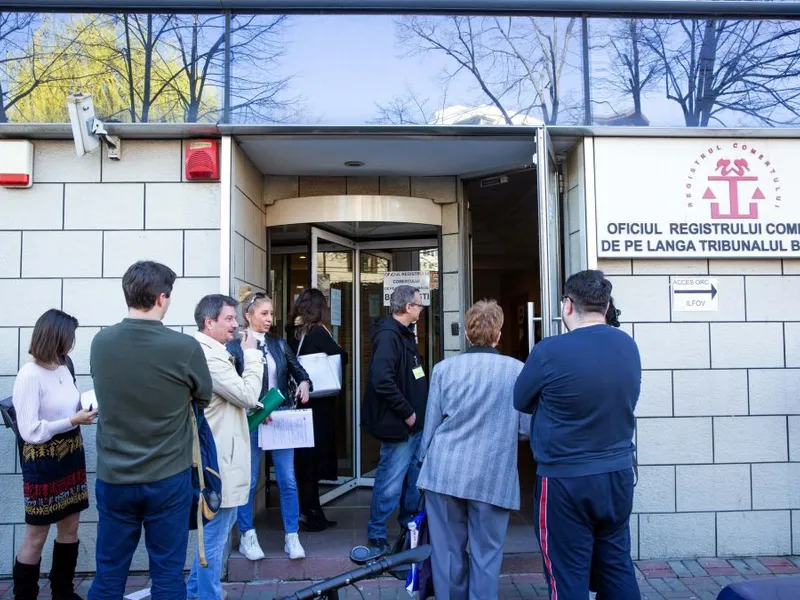 Nu funcţionează Registrul Comerţului, e un protest spontan - Foto: INQUAM PHOTOS/Bogdan Buda