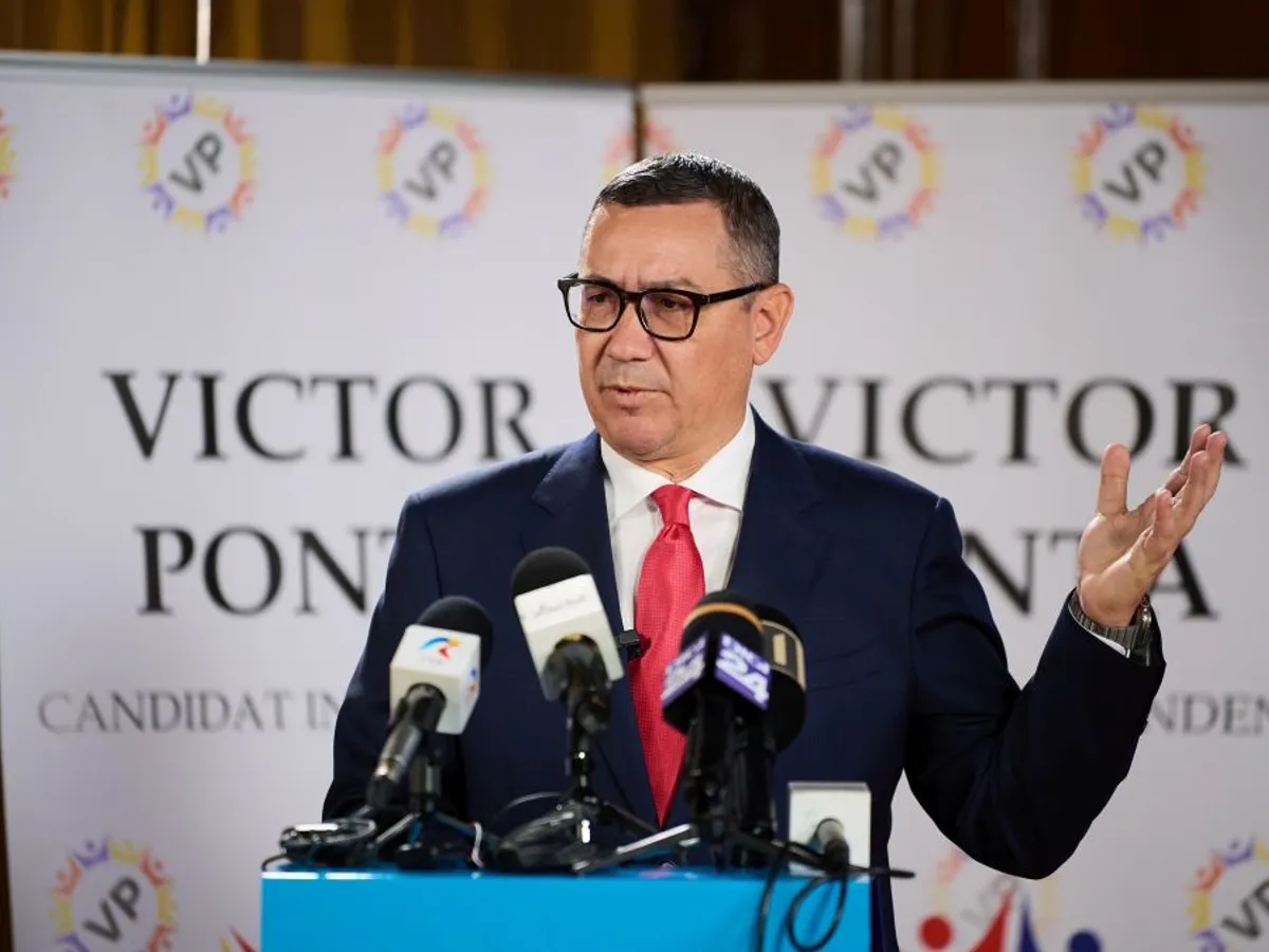 Ponta a trădat PSD de 4 ori, iar acum cere voturile alegătorilor social-democrați - Foto: INQUAM PHOTOS/Codrin Unici