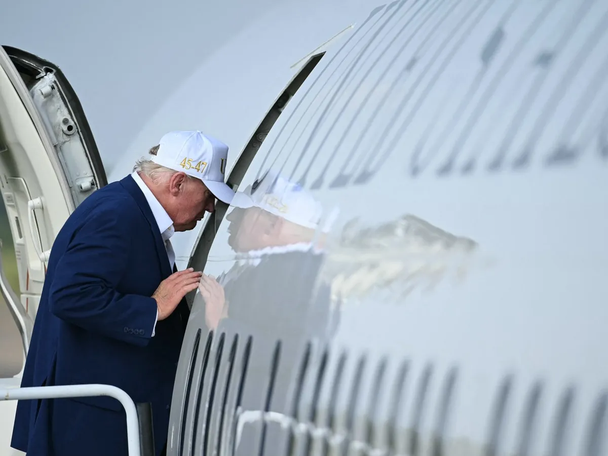 trump air force one