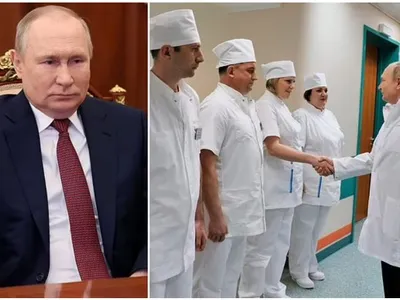 Putin ar mai avea de trăit trei ani, potrivit medicilor/foto: dailymail