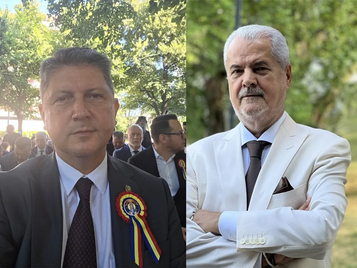 Titus Corlățean și Adrian Năstase - Foto: Colaj