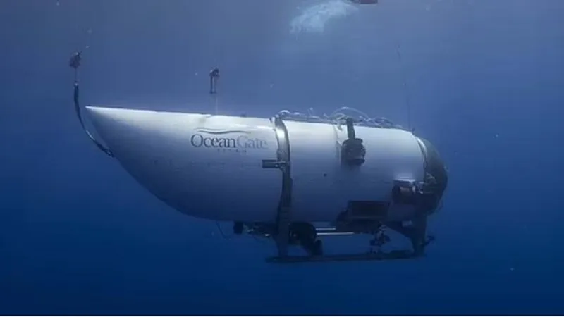 Submersibilul Titan Foto: Oceam Gate