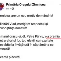 Postarea primăriei Zimnicea Foto: Liber în Teleorman