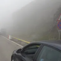Mațini pe Transfăgărășani- Foto: FACEBOOK/Poliția Sibiu