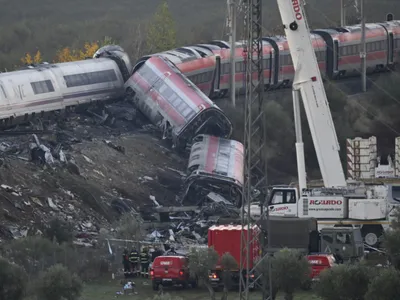 Accident feroviar în Spania - Foto. Profimedia Images
