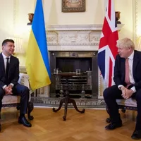Boris Johnson a declarat în cadrul vizitei sale la Kiev, că există un pericol ''clar'' şi ''iminent'' al unei intervenţii militare ruse în Ucraina. / Foto: ukrinform.net