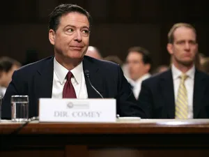 James Comey, fostul director al FBI, ar putea răspunde în Justiție pentru deciziile sale partizane Foto: Guliver/ Getty Images