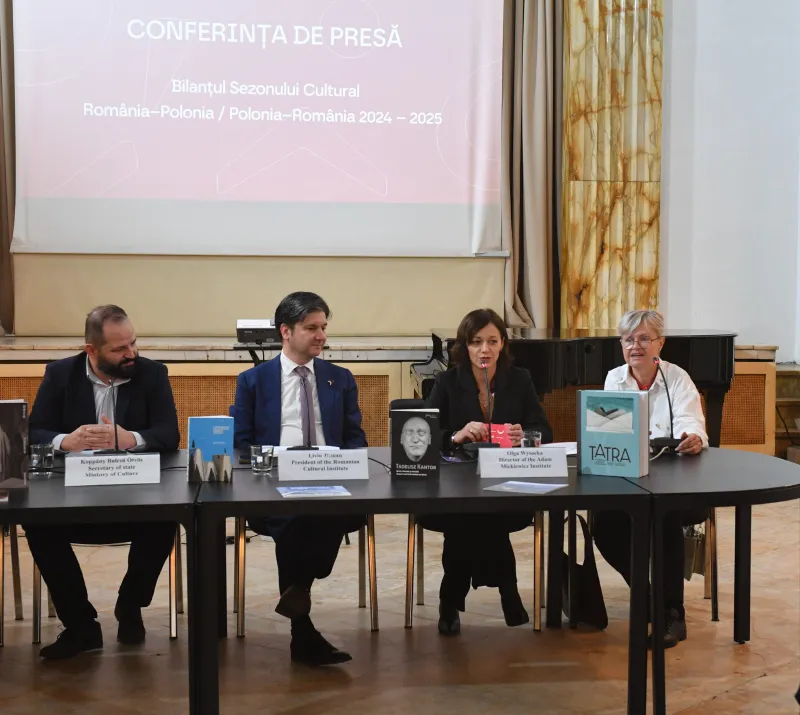 Sezonul România- Polonia s-a desfășurat simultan în cele două țări  Foto: Facebook/ICR