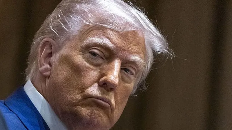 Donald Trump conducându-şi o şedinţă a guvernului său - Foto: Profimedia Images