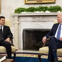 Volodimir Zelenski și Joe Biden- Foto: Casa Albă