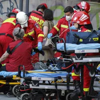 172 de persoane evacuate, 25 evaluate medical, două spitalizate după incendiul de la metrou / Inquam Photo