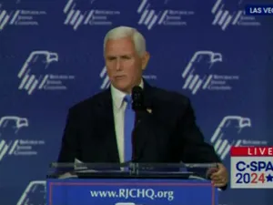 Mike Pence, fostul vicepreşedinte republican al SUA, a ieșit din cursa pentru Casa Albă - Foto: captură video