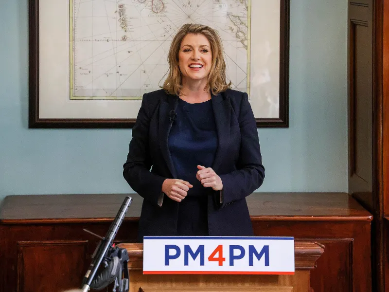 Penny Mordaunt, în linie directă spre funcția de premier al Marii Britanii/foto: profimedia