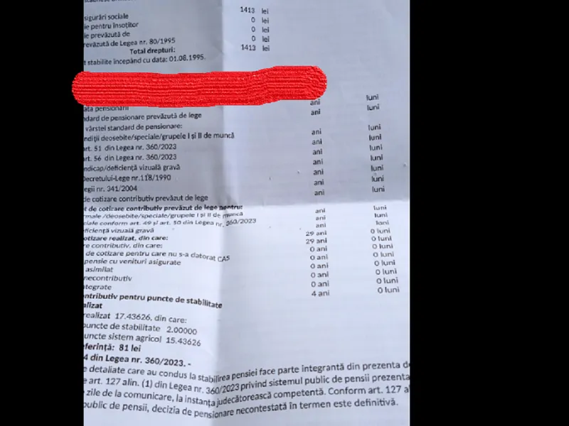 Pensie crescută cu 130 lei pentru 150.000 pensionari. Primesc și restanțe de 1.000 lei. Ce au lucrat - Foto: Arhiva
