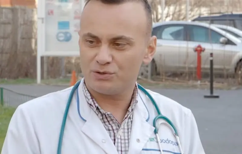 Adrian Marinescu, medic infecționist la Institutul „Matei Balș”